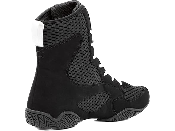 Venum Unisex High-Top Boxing Shoe, Black