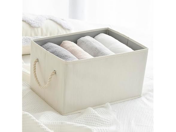 CROS Storage Baskets for Shelves 2 Pack