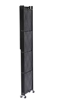 J&V Textiles 7053-BK 5-tier Metal Storage Shelf - Gallery 6