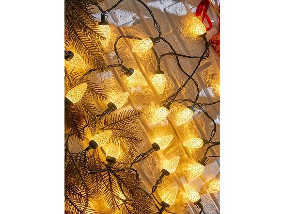 Brightown C9 LED Christmas Lights Outdoor, 81 Feet 100 LED