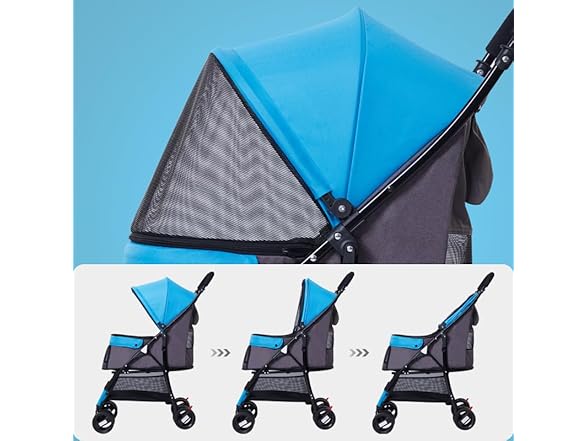 4 Wheels Pet Stroller