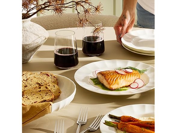 Eater x Zwiesel Fortessa Modus Crystal Glass, 14 Ounce Tumbler (Set of 8)