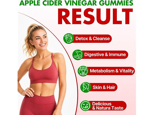 Jazytiko Apple Cider Vinegar Gummies