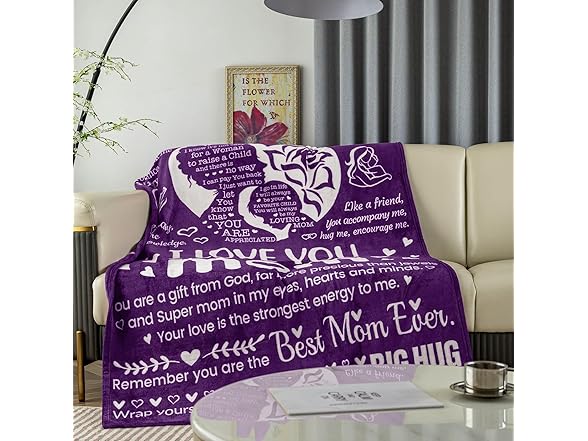 YUzzles Mothers Day Blanket Gifts