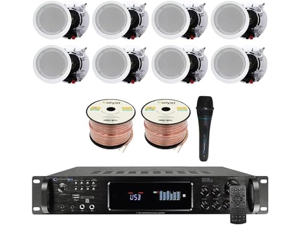 Vaiyer Home Stereo System Kit - 7.2 Channel 4500 Watts