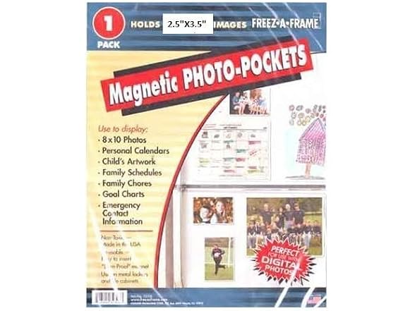 Howard 2.5x3.5 Magnet Photo Frame