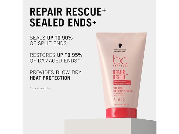 BC Bonacure Repair Rescue Sealed Ends 3.38 oz