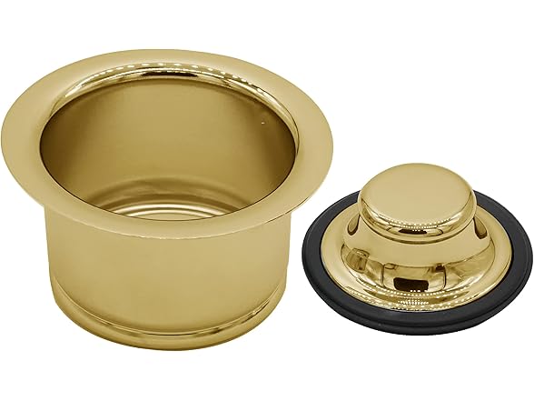 Westbrass COMBO PACK 3-1/2" Post Style Large Sink Basket