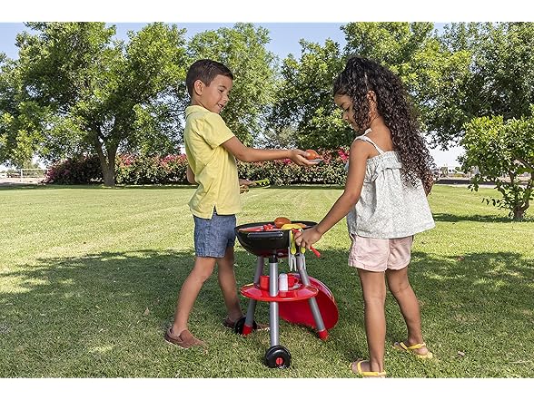 24 Piece Kids BBQ Cooking Playset