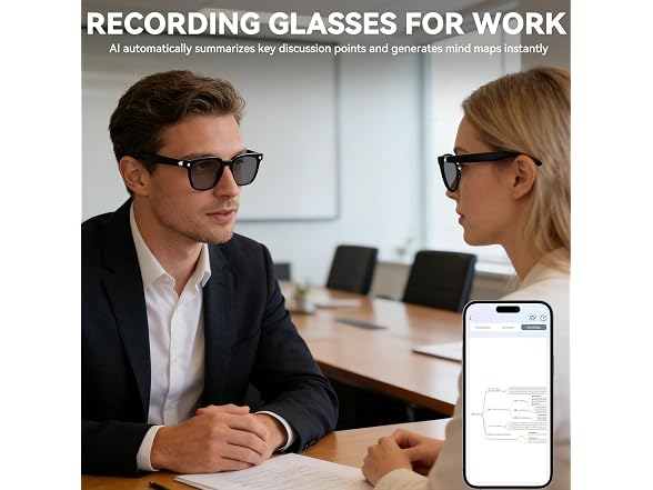 warchody 2026 AI Bluetooth Glasses