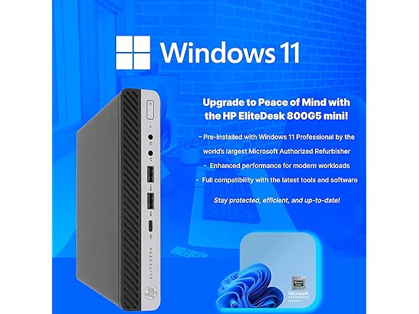 HP EliteDesk 800 G5 Mini PC i7 32GB 1TB