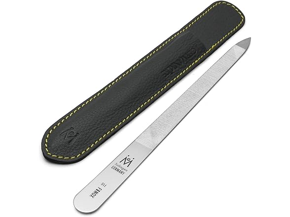 GERMANIKURE Original Triple Cut Metal Nail File
