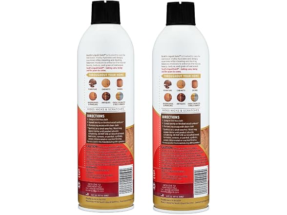 Scotts Liquid Gold Wood Cleaner and Polish 14 oz