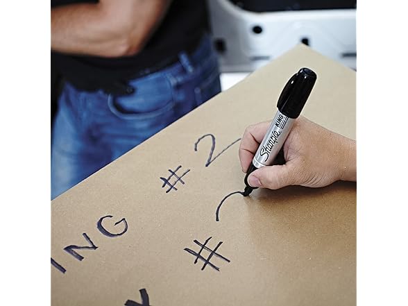 Sharpie King Size Markers Black 12ct