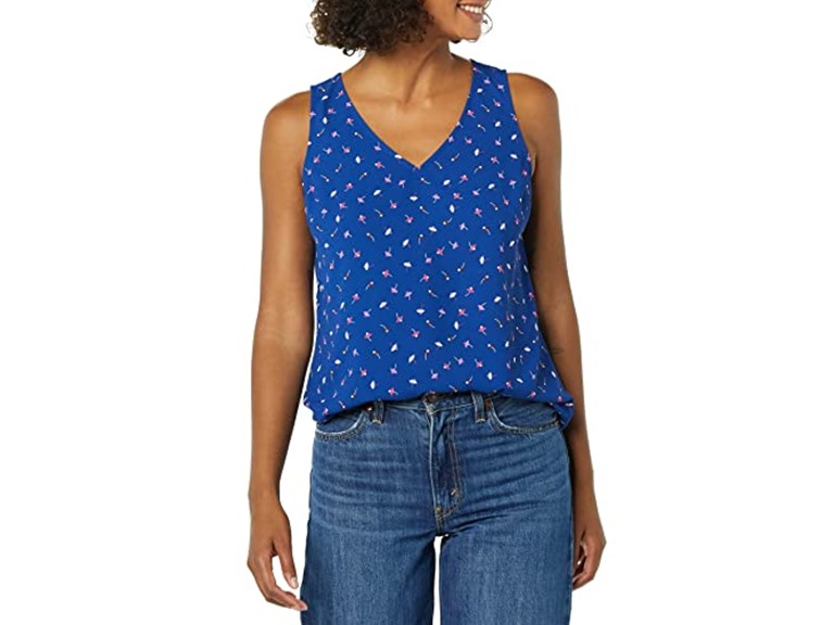 Amazon Essentials Women Regular-Fit V Neck Top - Gallery 36