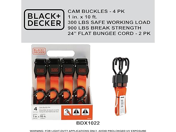BLACK+DECKER BLACK+DECKER BDX1022 Black/Orange 6-Piec