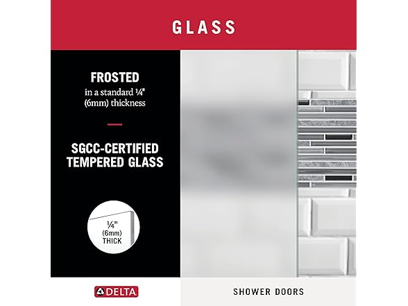 Delta Classic Sliding Tub Door, 60"