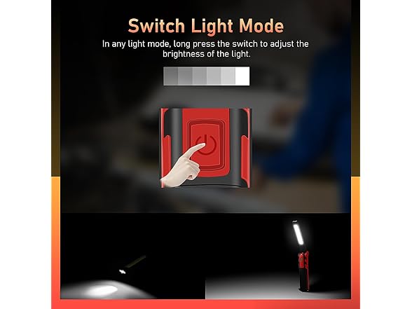 WINDFIRE CON-127 Rechargeable Magnetic COB Work Light