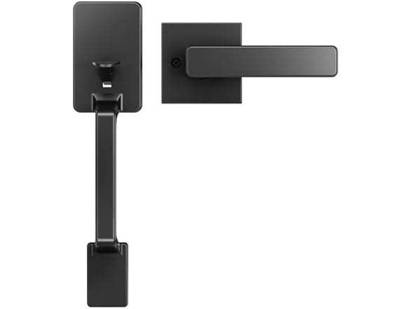 Philips DDL-SSH Front Door Handle No Lock Matt Black