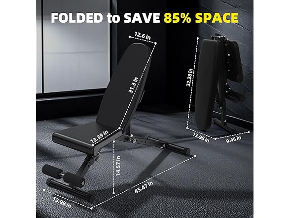 Towallmark Adjustable Weight Bench