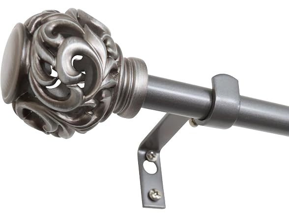 Kensignton 5/8" Curtain Rod Set 48-86"