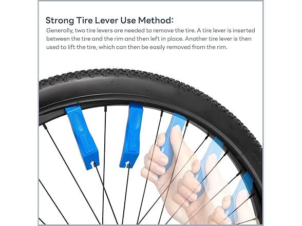 YUNSCM 26x1.75" Bike Tires & Tubes, 2-Pack