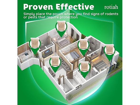 Pest Repellent Pouches, 10 Pack - Gallery 5