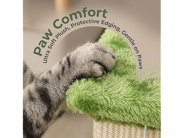 Fansafurn Tall Cat Scratching Post, 32''