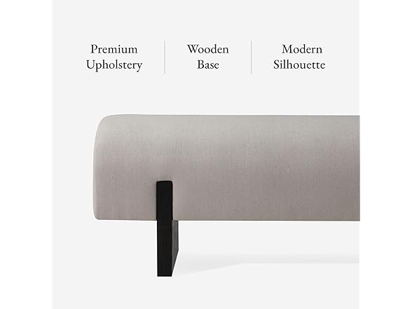 Maven Lane Juno Upholstered Bench