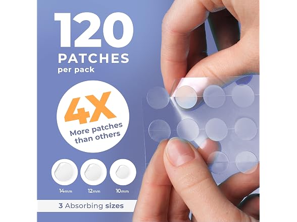 PatchRx Salicylic Pimple Patches (120 Pa