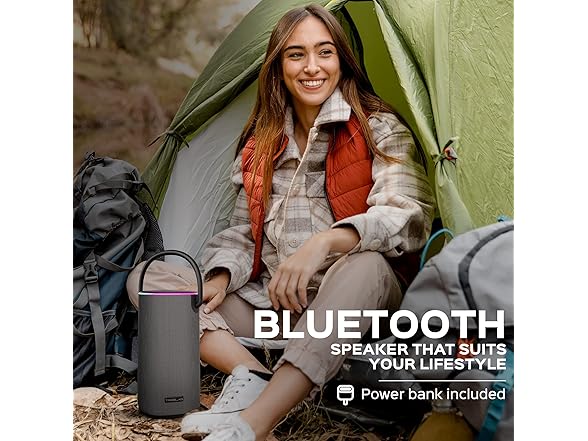(NEW) TREBLAB Portable Bluetooth Speaker