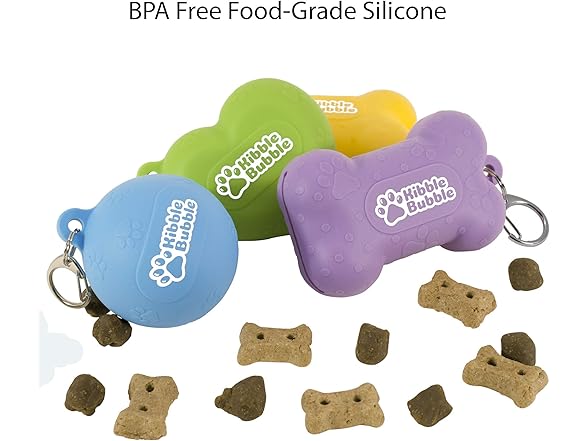 Kibble Bubble Dog Treat Pouch Ball