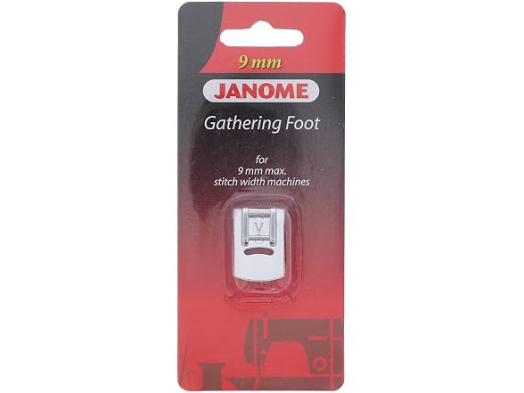 Janome Gathering Foot 9mm Max Stitch Width