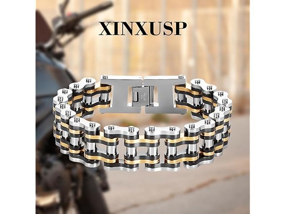 XINXUSP Motorcycle Chain bracelet