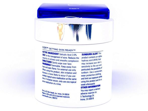 ZO Skin Oil Control Pads, 2% Salicylic Acid, (60-Count)