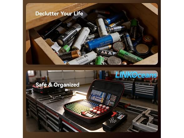 LINKOceans Battery Organizer BT-168