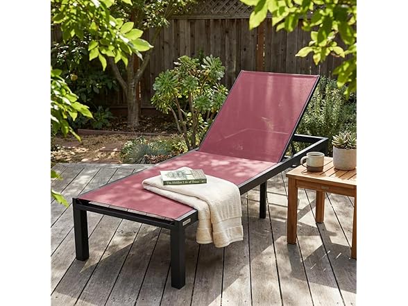 LeisureMod MLBL-77 Marlin Chaise Lounge -Choose Color