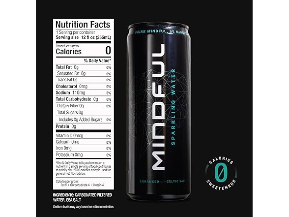 12PK Mindful Sparkling Water by Shawn Ryan
