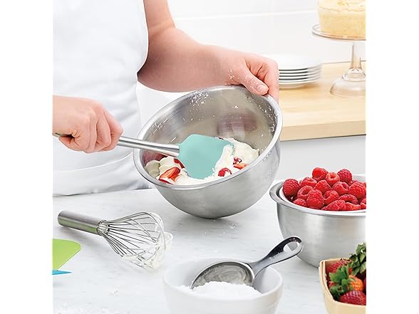 Tovolo Flex-Core Silicone Spatula, Aqua