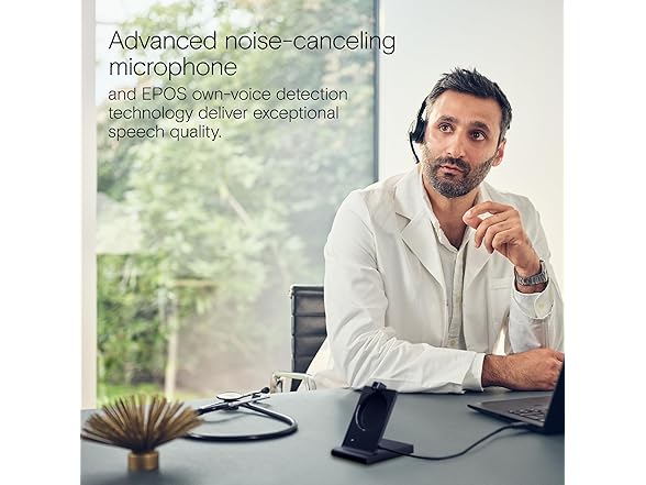 (NEW) EPOS Impact 5000 Go MS 3-in-1 Wireless DECT Headset