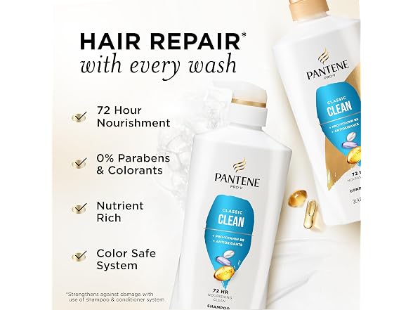 Pantene | Shampoo & Conditioner 52.8 Oz
