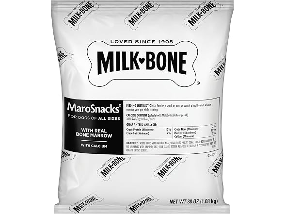 Milk-Bone MaroSnacks Dog Treats, 38 Ounce Refill