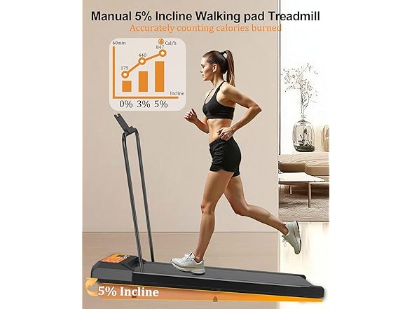 Walking Pad Treadmill Handle Bar, 2.5 HP