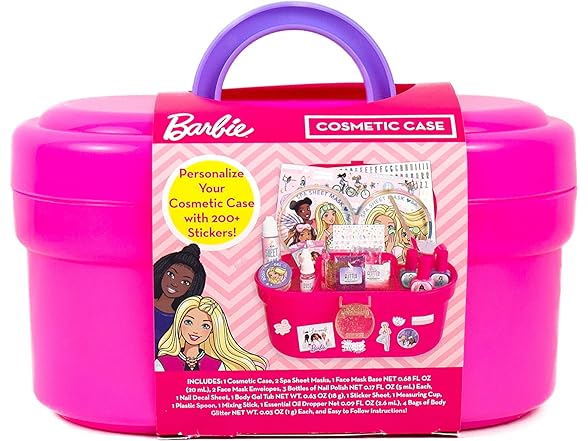 Barbie Cosmetic Case DIY Beauty Kit