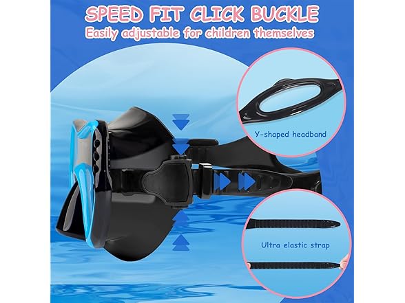 ITOWE 2 Pack Swim Goggles Kids 8-15