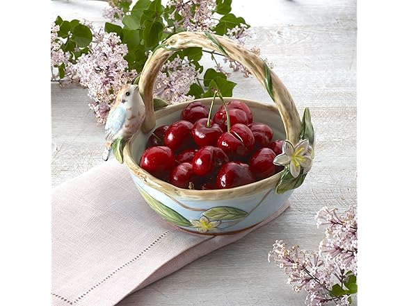 Fitz & Floyd Fitz and Floyd Toulouse Basket Bowl