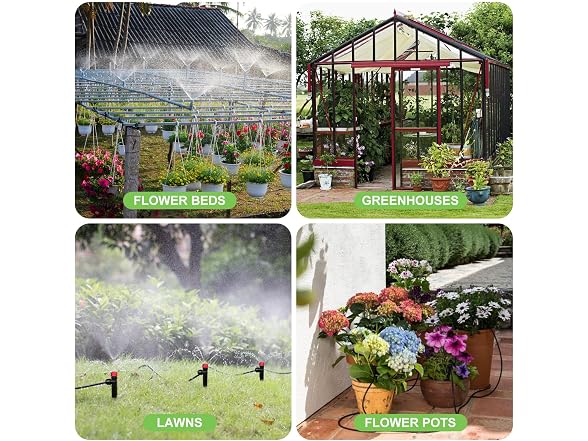 TJJFMM 230FT Drip Irrigation System