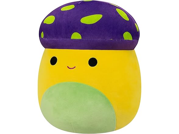 Squishmallows Original 12" Enid Neon Yellow Mushroom