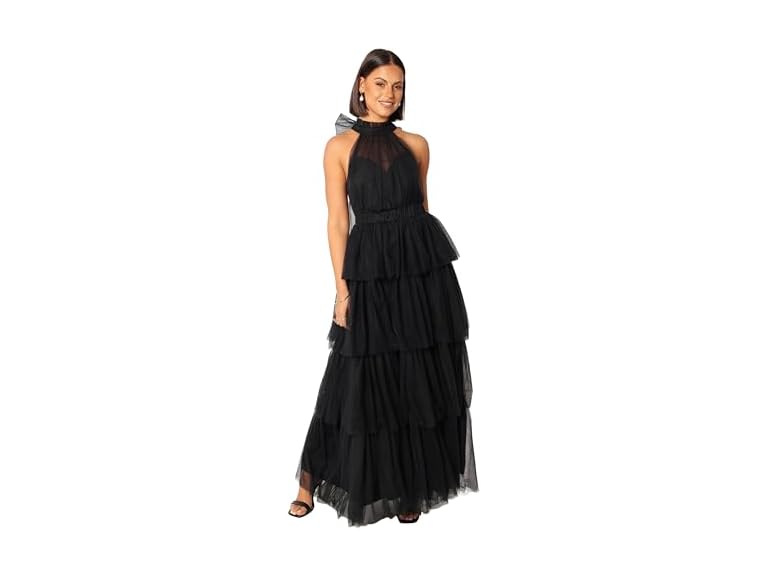Petal & Pup Women (XS) Frances Halterneck Dress