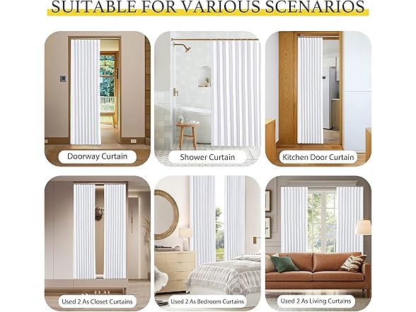 NICETOWN Bedroom Curtain (1 Panel)